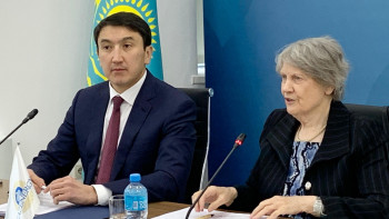 Фотография к новости: Мұнай-газ және тау-кен салаларында ашықтықты қамтамасыз ететін ұйым басшысы Астанаға келді