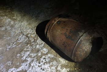 Фотография к новости: Оралда өрт сөндірушілер жарылыстың алдын алды