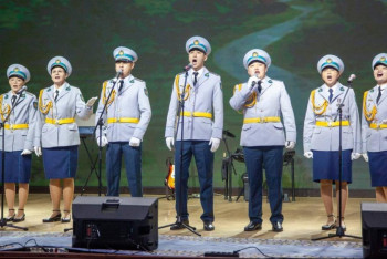 Фотография к новости: "Міндет. Ерлік. Абырой": ІІМ-де көркемөнерпаздар байқауы қорытындыланды