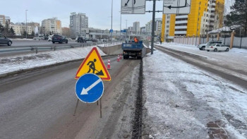 Фотография к новости: Астанадағы жерасты туннелінде жолдың бір бөлігі жабылады