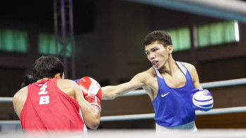 Фотография к новости: Елордалық боксшы Санжар Ташкенбай Азия чемпионатының күміс жүлдегері атанды