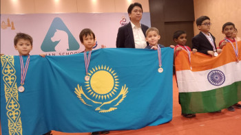 Фотография к новости: 8 жасар бала Азия чемпионы атанды