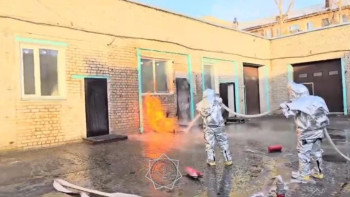 Фотография к новости: Жерасты газгольдері өртеніп, 850-ден астам адам эвакуацияланды