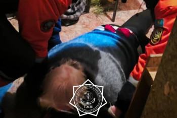 Фотография к новости: Петропавлда өз пәтерінде қамалып қалған зейнеткер құтқарылды