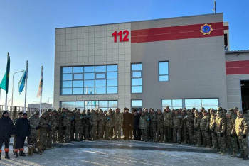 Ақтөбеде жаңа өрт сөндіру бөлімі ашылды