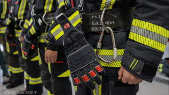 Фотография к новости: Алматының өрт сөндірушілері 4 баланы құтқарды