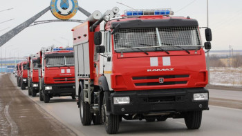 Фотография к новости: Қарағандылық құтқарушыларға жаңа техника мен жабдықтар берілді