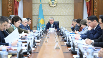 Фотография к новости: Сенаторлар сыртқы сауда қызметін дамыту мәселелерін талқылады