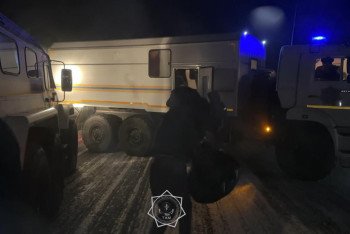 Фотография к новости: Жетісу облысында ТЖМ құтқарушылары қар құрсауынан 26 адамды құтқарды