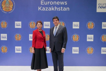 Фотография к новости: Астанада Euronews-тің өңірлік кеңсесінің салтанатты ашылуы өтті