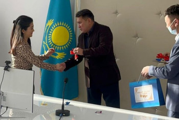 Фотография к новости: Шет ауданында 34 отбасы жаңа үйге қоныстанды