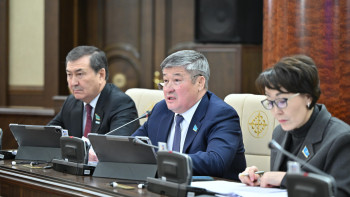 Фотография к новости: Дәулет Тұрлыханов жерасты суларын пайдалануға қатысты мәселені көтерді