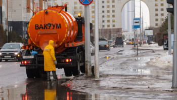 Фотография к новости: Астана көшесін неге су баса береді? – әкім түсіндірді