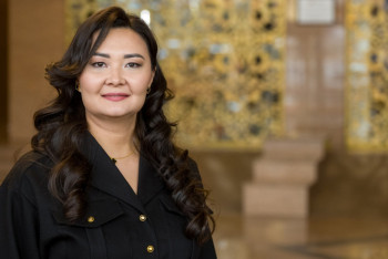 Фотография к новости: Әлия Юсупова гимнастика федерациясының басшысы қызметіне қайта сайланды