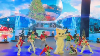 Фотография к новости: Елордада экология туралы жаңа жылдық спектакль көрсетілді