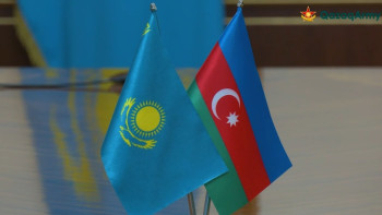 Фотография к новости: Қорғаныс министрлігінде Әзербайжанның жаңа әскери атташесі таныстырылды