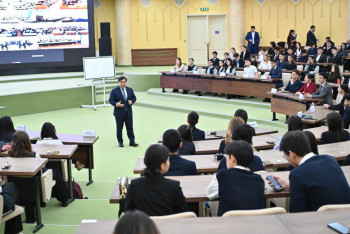 Фотография к новости: Елордалық жастар мемлекеттік қызметтің жаңа мүмкіндіктерімен танысты