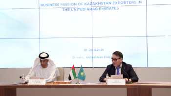 Фотография к новости: Қазақстандық тауарлар БАӘ нарығында танымал