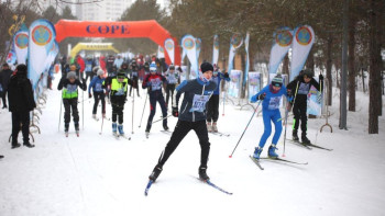 Фотография к новости: Елорданың орталық саябағында шаңғы маусымы ашылады