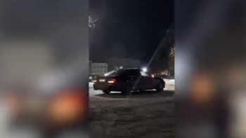 Фотография к новости: Алматыда дрифт жасаған жүргізуші қамауға алынды