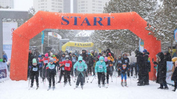 Фотография к новости: Астанада шаңғы маусымы ресми түрде ашылды