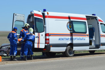 Фотография к новости: Апаттар медицинасы орталығы 3 мыңнан астам адамның өмірін сақтап қалды