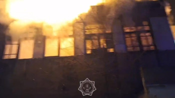 Фотография к новости: Семейде жиһаз цехынан өрт шықты