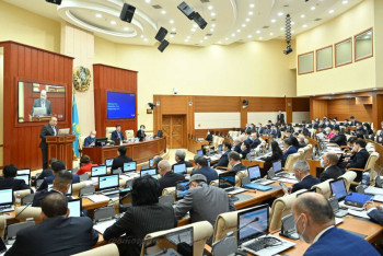 Фотография к новости: Мәжіліс жаңа заң жобасын жұмысқа қабылдады