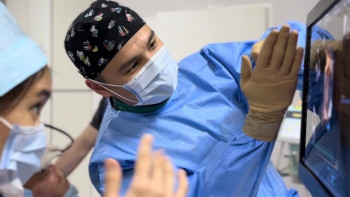 Фотография к новости: Алматыда алғаш рет жүрек окклюдаторын имплантациялау сәтті өтті