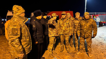 Фотография к новости: Ақтауға ТЖ министрі Шыңғыс Әрінов барды