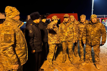 Фотография к новости: Ақтауға ТЖ министрі Шыңғыс Әрінов барды