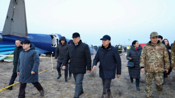 Фотография к новости: Ұшақ апаты. Үкімет жанынан құрылған комиссия жұмысын бастады