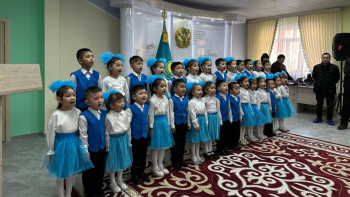 Фотография к новости: Ұлытау облысында бір күнде төрт әлеуметтік нысан ашылды