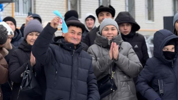 Фотография к новости: Ақтөбеде 34 отбасы қоныс тойын атап өтті