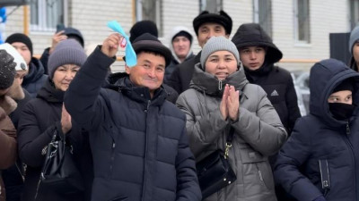 Ақтөбеде 34 отбасы қоныс тойын атап өтті