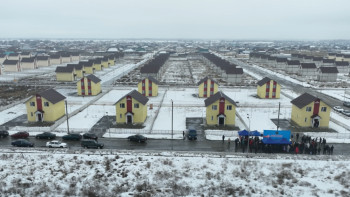 Фотография к новости: Жетісуда 105 отбасы баспаналы болды