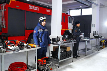 Құтқарушылар жаңа жыл түнінде күшейтілген режимде жұмыс істеді