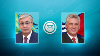 Фотография к новости: Мемлекет басшысы Куба Президентіне құттықтау жеделхатын жолдады