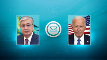 Фотография к новости: Тоқаев Байденге көңіл айту жеделхатын жолдады