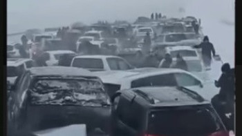 Фотография к новости: Астана – Щучье тас жолында жаппай жол апаты болды