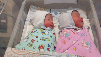 Фотография к новости: Жаңа жылдың бірінші күні елімізде 9 егіз дүниеге келді