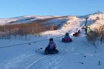 Фотография к новости: Полиция қысқы сырғанақтарда профилактикалық жұмыстарды күшейтті