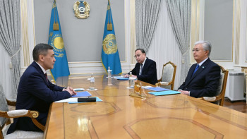 Фотография к новости: Тоқаев Шанхай ынтымақтастық ұйымының Бас хатшысын қабылдады