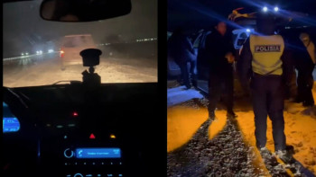 Фотография к новости: Павлодарда полицейлер такси жүргізушісіне көмектесті