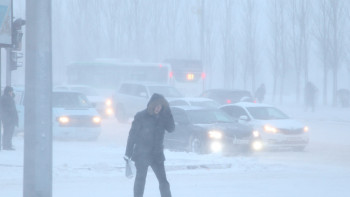Фотография к новости: Бұрқасын, тұман: Бірнеше өңірде дауылды ескерту жарияланды