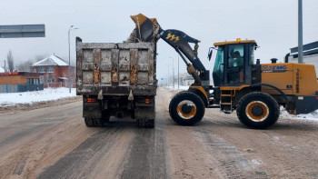 Фотография к новости: Астанадан бір күнде 3 мыңға жуық рейспен қар шығарылды