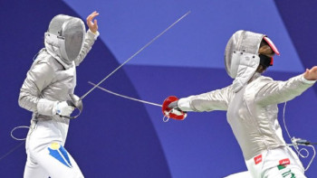 Фотография к новости: Қазақстан жасөспірімдер құрамасы семсерлесуден күміс жүлдеге ие болды