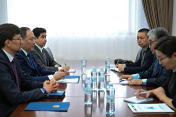 Фотография к новости: СІМ-де Халықаралық Аралды құтқару қорымен ынтымақтастық талқыланды