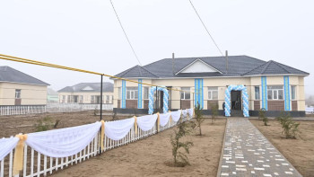 Фотография к новости: Жаңақорған ауданында 124 отбасы баспаналы болды