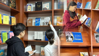 Фотография к новости: "Тарихтан тағылым" атты иллюстративті кітап көрмесі ашылды